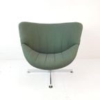 2 Rudolf Wolf Swivel Chair Modello Groen Ploegwool Fauteuils thumbnail 15