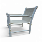 2 X Plastic / Pvc Pipe / Mesh / Indoor / Outdoor Chairs / 1970s thumbnail 12