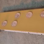 Retro Vintage Wandlampje Met Sterren, Pastel Geel, Sixties thumbnail 6