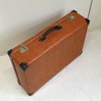 Roestbruine Koffer Vintage Brocante Opberger thumbnail 2