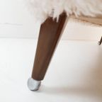 Vintage Artifort Theo Ruth Tweezits Bankje Crème Doodle thumbnail 9