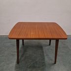 Vintage Eettafel Uittrekbare Tafel Teakhouten Tafel Jaren 60 thumbnail 9