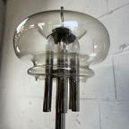 Vintage Staanlamp: Chroom & Glas 'leclaire & Schâfer thumbnail 12