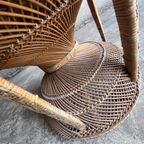 Emmanuelle Peacock Wicker Chair thumbnail 13