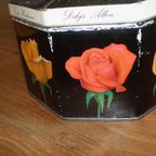 3 X Mooie Vintage Blikken Rond Bloemen Design thumbnail 7