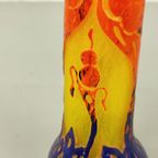 Art Nouveau Vaasje - Le Verre Français (schneider) Ca. 1920 thumbnail 3