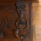 Antieke Eikenhouten Kapstok thumbnail 3
