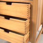 Grenen Houten Bureau Met Verlengbaar Blad 64572 thumbnail 5