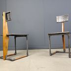 Vintage Industrial Chairs, 1970s - Set Of 4 thumbnail 7