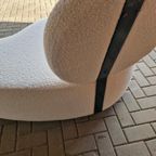 Shaise Longue Bank Nieuw Bekleed Teddy Stof Bank thumbnail 8