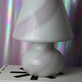 1980'S Murano Mushroom Lamp | Kerst