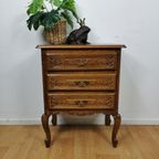 Vintage Queen Ann Ladekastje Ladekast, Commode Dressoir Nachtkastje 13 thumbnail 2