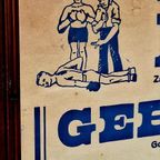 Authentieke Boks Poster, Boks Affiche Van Wedstrijden 1952👊 thumbnail 3