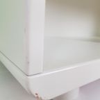 Vintage Eighties Secretaire Wit | Witte Kast Jaren 80 Bureau thumbnail 7