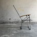 2 Vintage Aluminium Wirefolding Chairs thumbnail 16