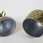 Ananas - Ikea - Model Vindflakt - Koper - Aluminium - Hollywood Regency Stijl thumbnail 4