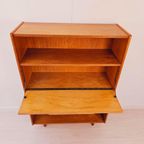 Vintage Pastoe Secretaire, Retro Barkast 1960S, Drankenkast thumbnail 10