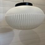 Vintage Opaalglazen Hanglamp Jaren 60-70 - thumbnail 5