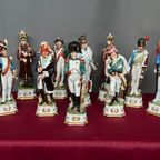 Set Van 10 Napoleontische Militaire Beeldjes (Waaronder Één Beeldje Van Bonaparte). thumbnail 2