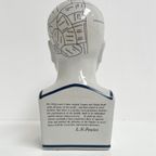 Keramieken 30 Cm Hoge Phrenology Hoofd, 1990’S thumbnail 10