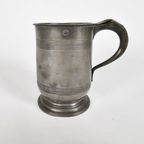 Victora Regina -Engeland - Bierpul - 1 Pint - Tin - 1860/1870 thumbnail 2