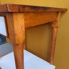 Brocante Vintage Keuken Tafeltje Met Formica Blad, Tafel thumbnail 4