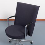 Johannes Foersom & Peter Hiort-Lorentzen ‘Partner’ Desk Chair / Bureaustoelby Erik Jorgensen thumbnail 9