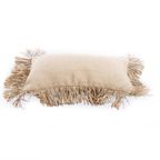 Bazar Bizar |de Jute Bonita Kussenhoes - Naturel - 30x50 thumbnail 6
