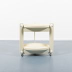 Vintage Italian Serving Cart / Trolley By Luigi Massoni For Guzzini, 1970’S thumbnail 3