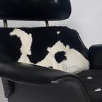 Vintage Cowhide Draaifauteuil thumbnail 6