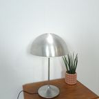 Zilverkleurige Tafel Bollamp Vintage Tafellamp thumbnail 13