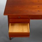 Deen Design Teak Freestanding Desk, 1960S thumbnail 19