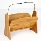 Vintage Lectuurbak 'wood' Tijdschriftenrek thumbnail 6