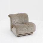 Vintage Fauteuil  Italiaans Design Doimo Salotti Jaren 70 thumbnail 15