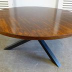 Prachtige Ronde Vintage Retro Eettafel 150 Cm thumbnail 3