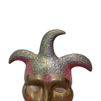 Vintage Messing Carnavals Masker thumbnail 2