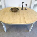 Prachtige Ronde Vintage Retro Eettafel 150 Cm thumbnail 22