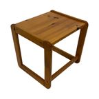 Vintage Set Van Drie Grenen Bijzettafels Nesting Tafels thumbnail 4