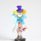 Vintage Murano Glass Clown thumbnail 2