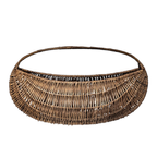 Vintage Woven Wicker Gondola Basket Extra Large thumbnail 3
