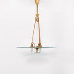Pietro Chiesa Ceiling Lamp By Fontana Arte, Italy 1930’s thumbnail 2