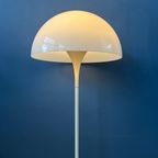 Louis Poulsen Panthella Vloerlamp Van Verner Panton / Mid Century Space Age Mushroom Lamp thumbnail 2