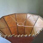 Xl Midcentury Lampenkap Leer Zeshoekig, 60 Cm thumbnail 4