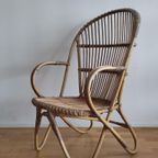 Vintage Rotan Fauteuil Rohe Noordwolde thumbnail 6