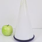 Vintage Teepee Tafellamp Melkglas ‘80 Kegel Lamp Glas Design thumbnail 4