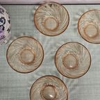Arcoroc Rosaline Swirl Schaaltjes (5x) thumbnail 3