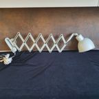 Schaarlamp - Industrieel - Wandlamp - Grijs - Metaal - 1950/1960 thumbnail 5