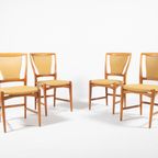 Set Of 4 David Rosen Chairs For Nordiska Kompaniet, 1960’S thumbnail 3