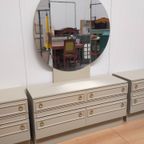 Vintage Kaptafel Met Nachtkastjes thumbnail 7