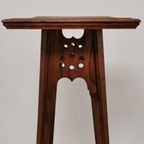 Vintage Bijzettafeltje Plantentafeltje Tafeltje Tafel Pied De Stalle 803 thumbnail 11